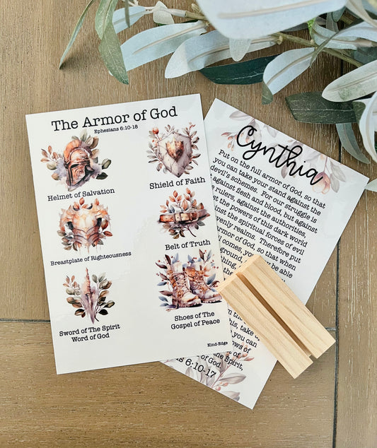 The Armor of God Display