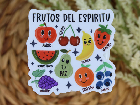 Frutos Del Espíritu Calcamonia