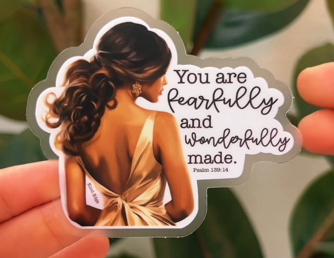 Psalm 139:14 Sticker