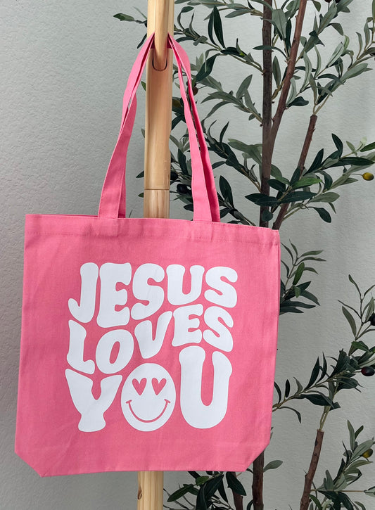 Jesus Loves You Tote