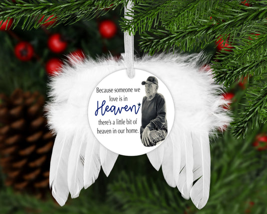 Angel Feather Wings Ornament