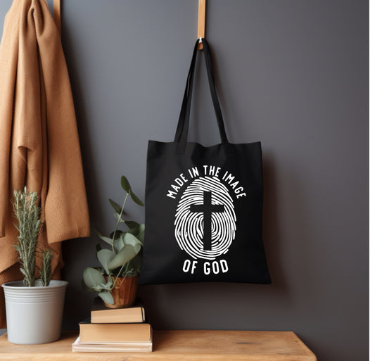 Made in the image of God Tote